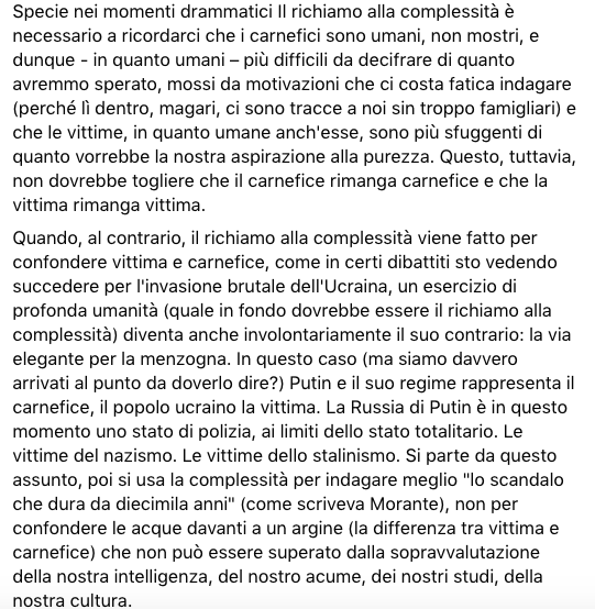 NicolaLagioia's tweet photo. Non confondete tra vittima e carnefice
 #UkraineWar https://t.co/WMd8bNdKrT