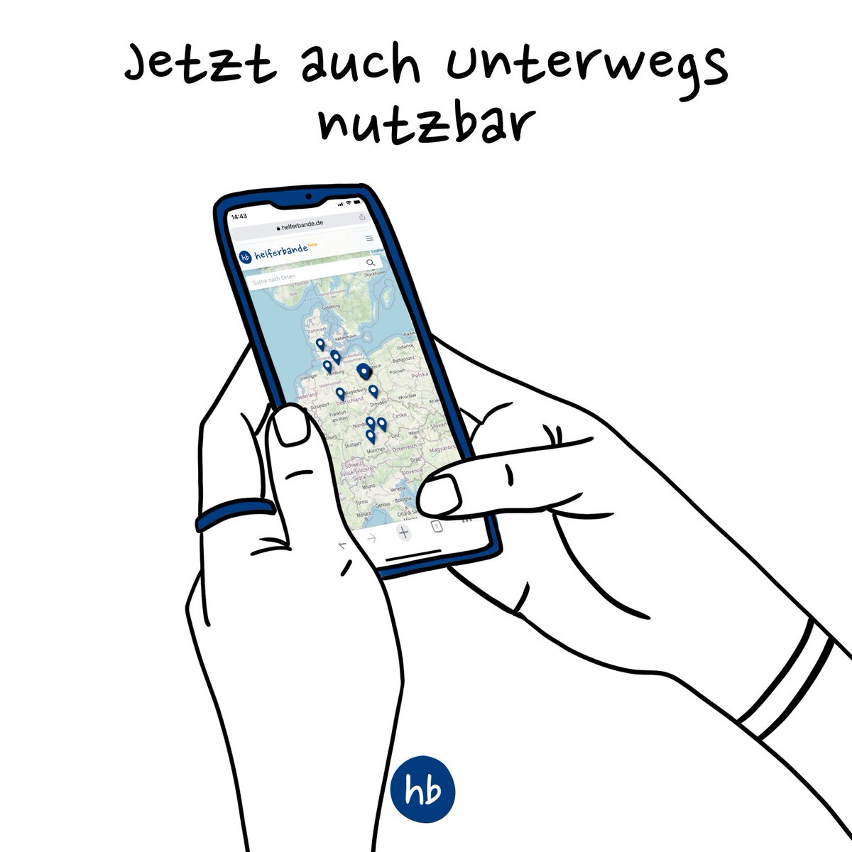 Dank Leonie kannst du unsere Karte jetzt unterwegs besser nutzen! Seit gestern ist unsere Website responsive und somit für Smartphones optimiert