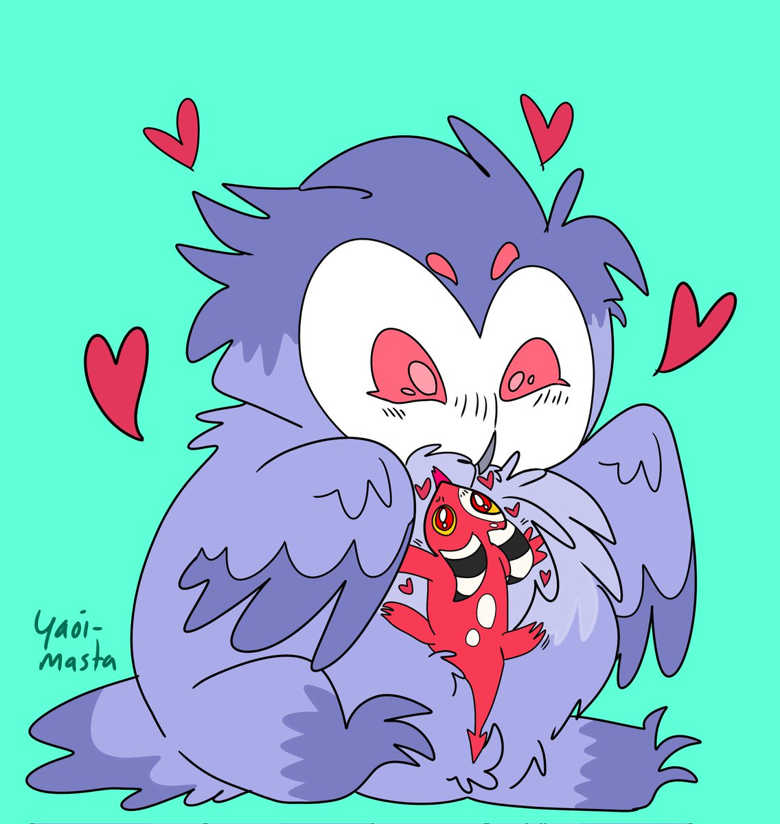 Yaoi_masta's tweet photo. #stolitzweek2022 Au, animals~~♡♡
(based on iTrine? artwork) 

#Stolitz #HelluvaBossFanart #helluvaboss #HelluvaBossStolas #HelluvaBossblitzo #Blitzo #stolas #StolasxBlitzo #digitalart #ArtistOnTwitter https://t.co/MTxUexQbZG