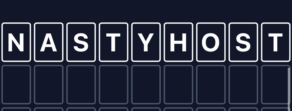 GiraffesAreFast's tweet photo. Well that’s just #NotWellProduced #TYLERDLE

You’d think “nastyhost” would be on the list. 🤣😉 https://t.co/jW2tjqpza9