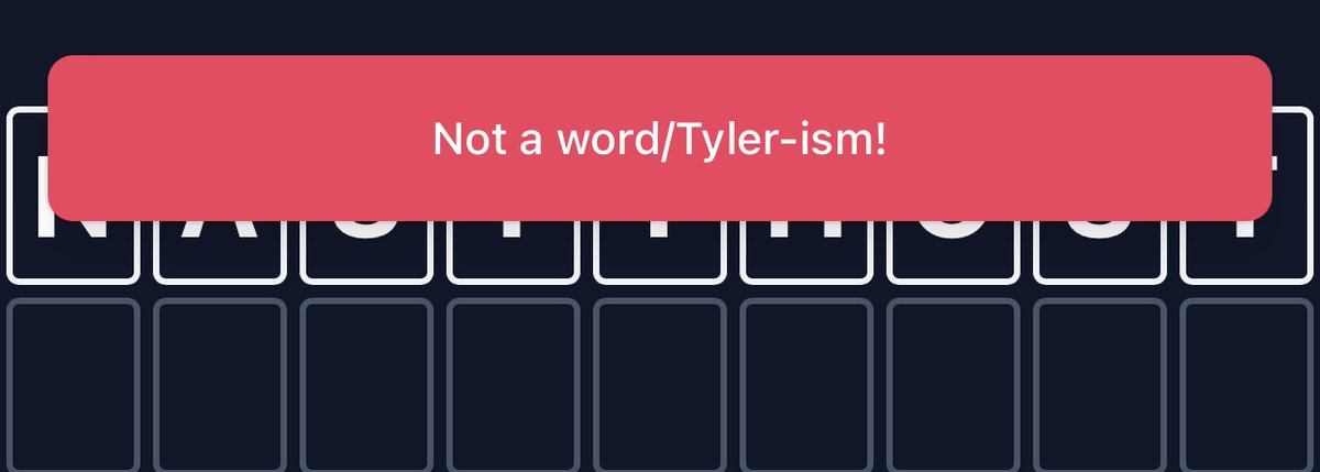 GiraffesAreFast's tweet photo. Well that’s just #NotWellProduced #TYLERDLE

You’d think “nastyhost” would be on the list. 🤣😉 https://t.co/jW2tjqpza9