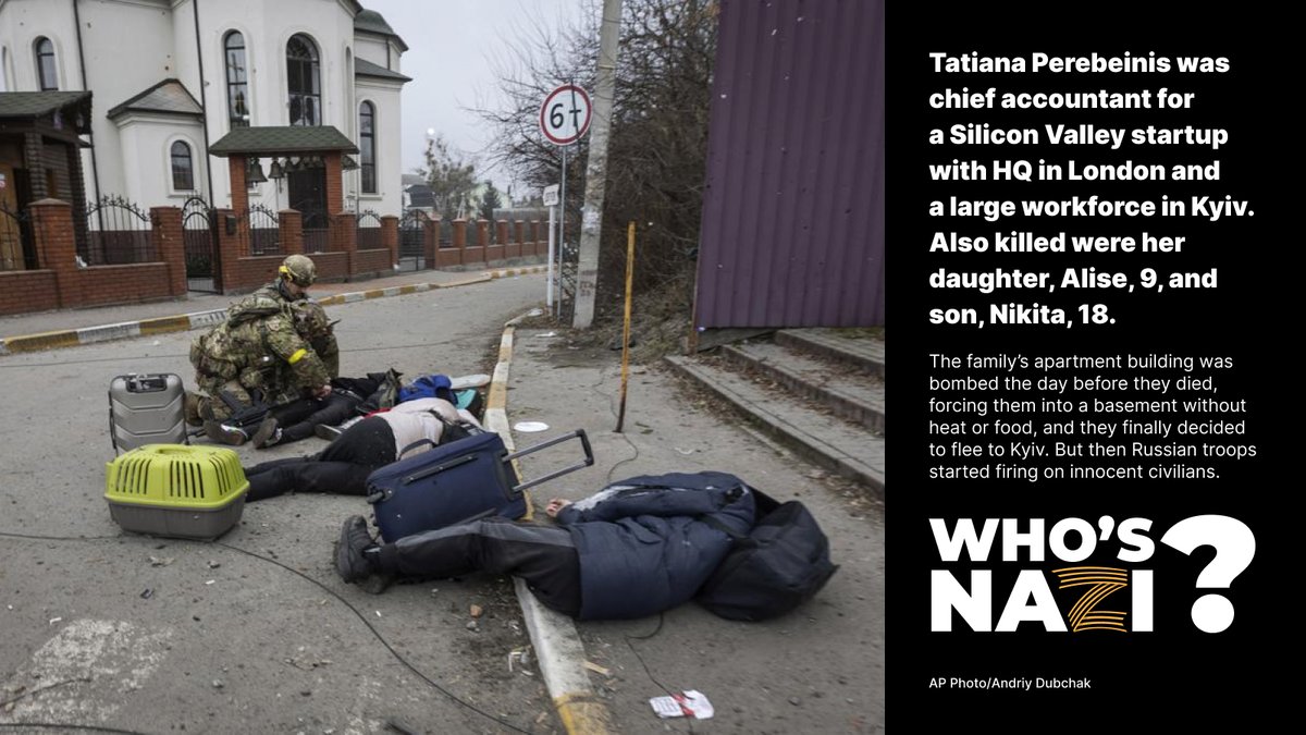 skliarevsky's tweet photo. #whoisnazi #truenazi #z https://t.co/OOZs6LSRZa