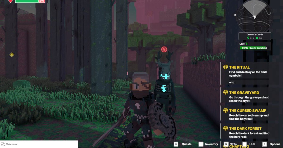 Win08602341's tweet photo. @TheSandboxGame I just participated in the daily #SandboxAlphaS2Contest for a chance to earn up to 1,000 $SAND! Starting March 10 - Show your love for Dracula. Check out my screenshot below! 👇 #SandboxAlphaS2 https://t.co/Aflm7iliYH