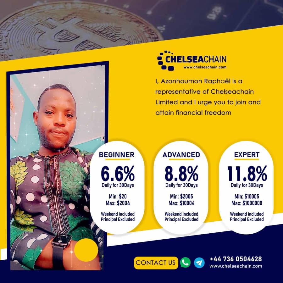azonhoumon_r's tweet photo. @chelseachainltd je suis Azonhoumon Raphaël voici ma photo sur l'affiche,je suis doté pour faire savoir au monde cette meilleure plateforme Chelseachain https://t.co/dmwTafjCHU