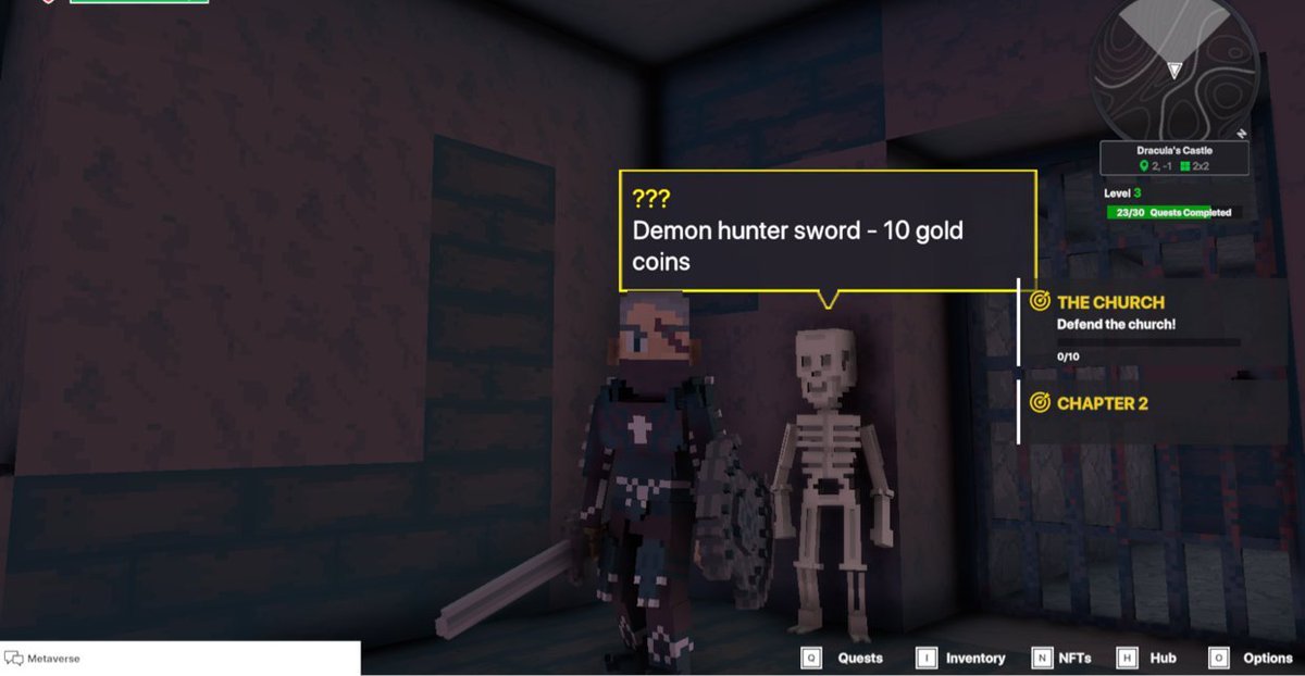 Two80926469's tweet photo. @TheSandboxGame I just participated in the daily #SandboxAlphaS2Contest for a chance to earn up to 1,000 $SAND! Starting March 10 - Show your love for Dracula. Check out my screenshot below! 👇 #SandboxAlphaS2 https://t.co/kgUbs8x479
