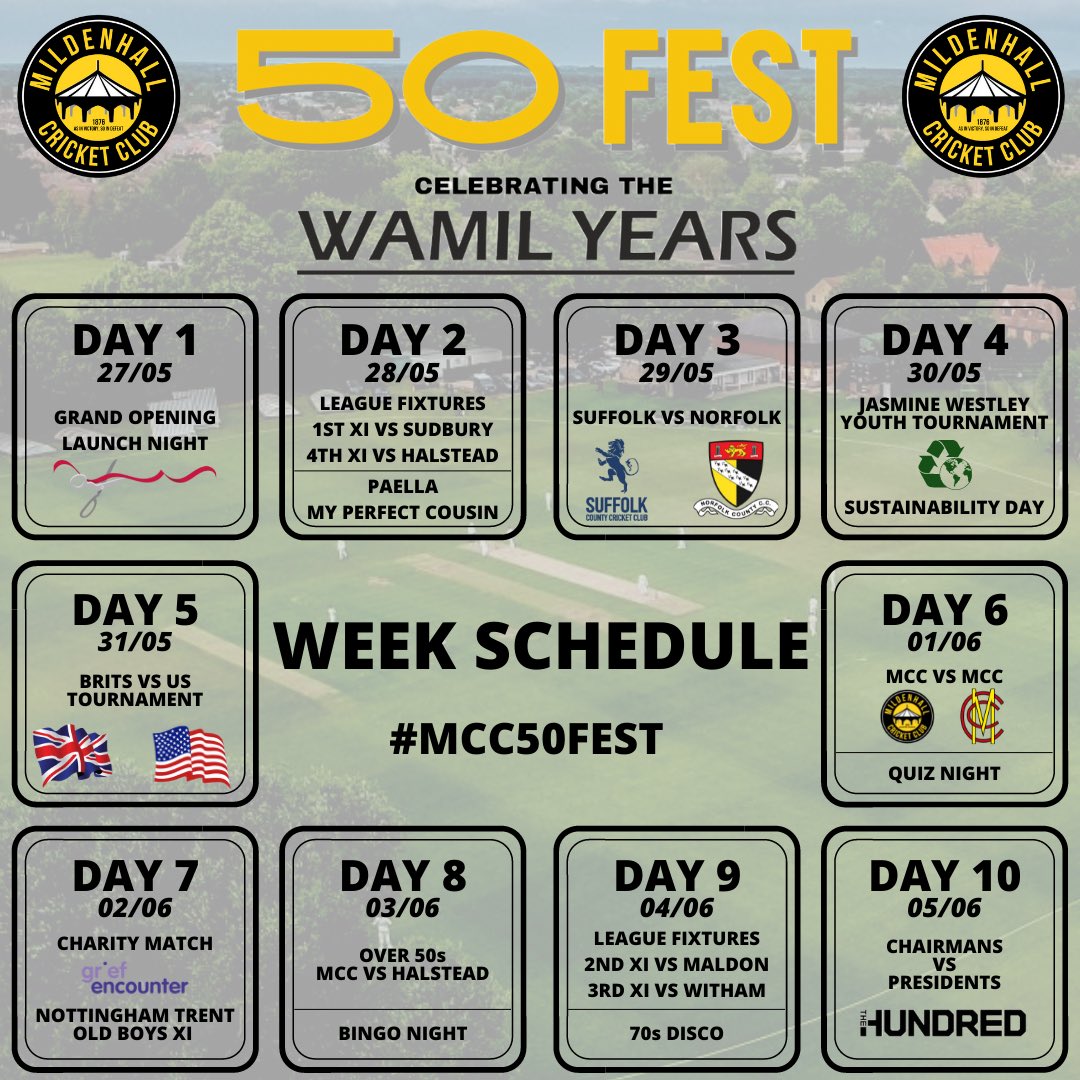 Mildenhall Cricket Club tweet media