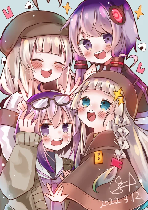 アイボス組のあかりちゃんとゆかりさん描きました!

ボイスコネクト新刊表紙とサークル背面ポスターにします!!

#結月ゆかり
#紲星あかり 
#かりかりコンビ 