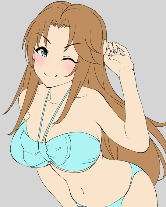 skeb作業中
続き、紗理奈さん実は初描きだけどどうかなー 