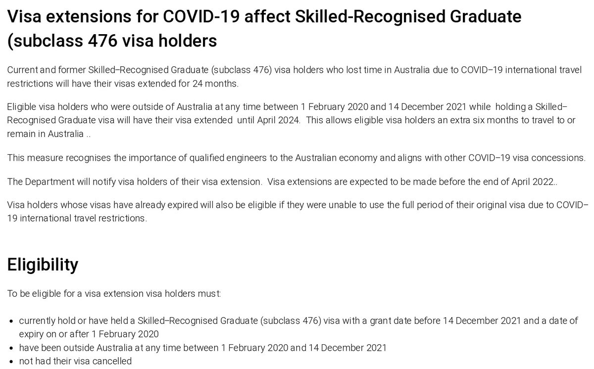 Reinstate/Restore Expired Visa 476 tweet media