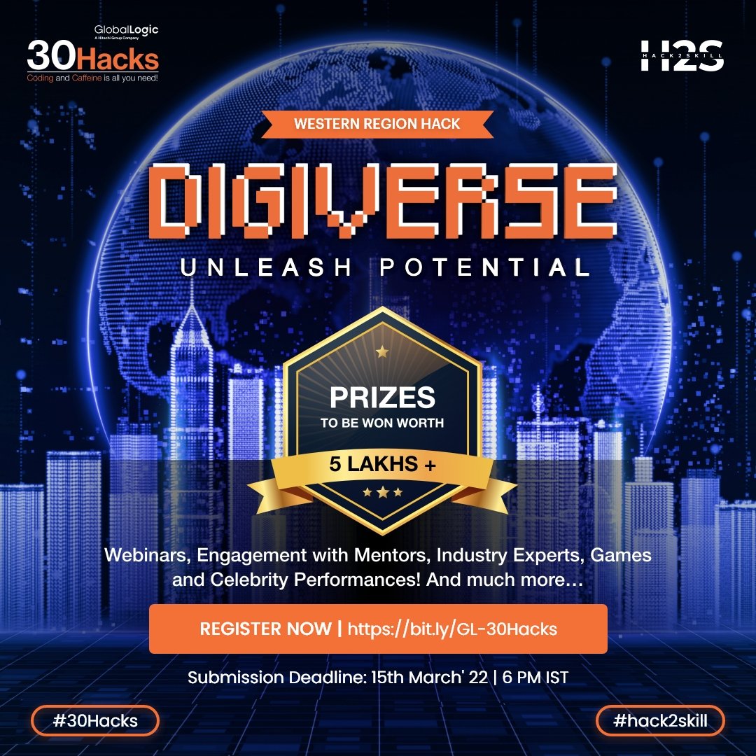 Jyotipa95799272's tweet photo. I feel super energized to participate in @GlobalLogic_IN #30Hacks https://t.co/cKJqNmMTeF