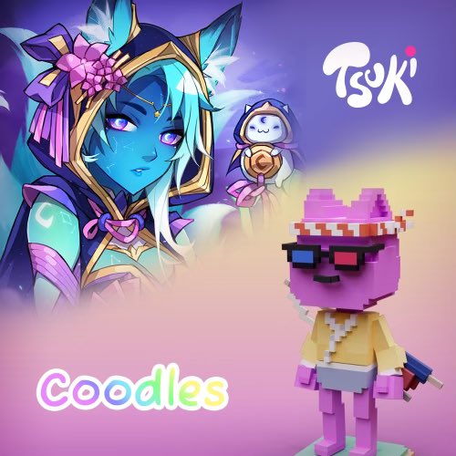 GN Everyone 💜

I am Giving Away x1 Free Tsuki NFT and x1 Coodle NFT ⛩🐱

Rules to Enter:
- RT + Like
- Follow <a href="/jlowk3y/">jlow</a> , <a href="/CoodlesNFT/">Coodles BACKUP 🌈🐱</a>,  <a href="/TsukiNFT/">Tsuki 月</a> 
- Tag 3 Friends

Ends in 48 Hours! Goodluck💓