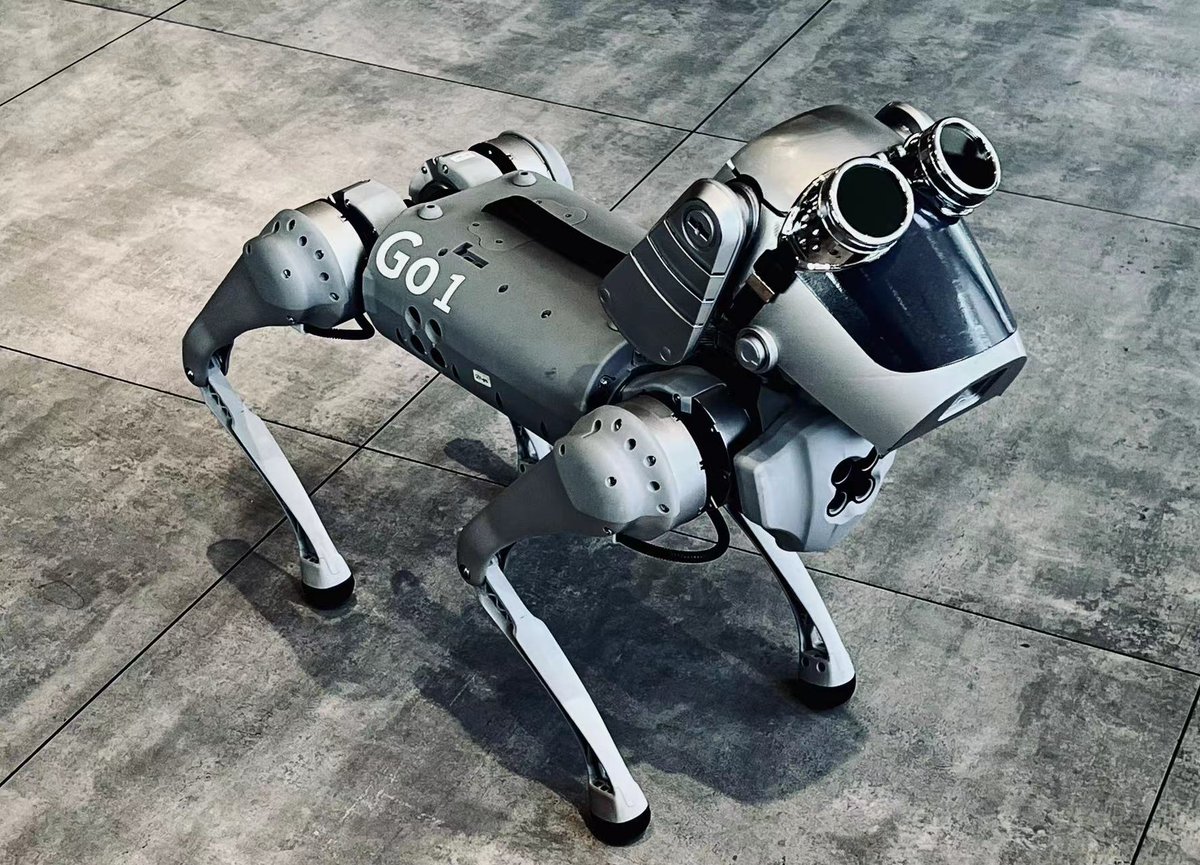 IrvingRobotics's tweet image. The secondary creation from the client of Unitree Robotics
Do you want to have a robot dog to make it cooler?
Please feel free to ping me
#Go1 #Unitree #UnitreeRobotics #Robotdog #legged robot
