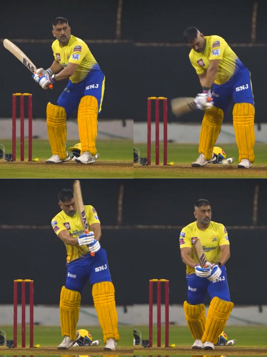 🚁 IS BACK 💥🦁

@MSDhoni • #MSDhoni • <a href="/ChennaiIPL/">Chennai Super Kings</a>