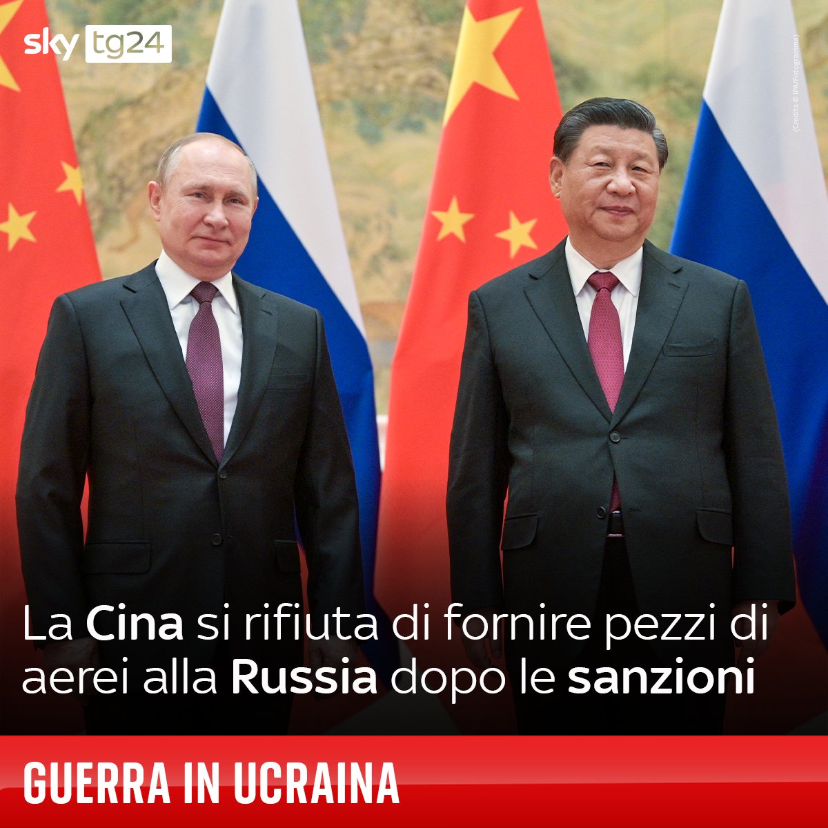 La #Cina avrebbe rifiutato di fornire alle compagnie aeree russe pezzi di ricambio sky.tg/muxdu