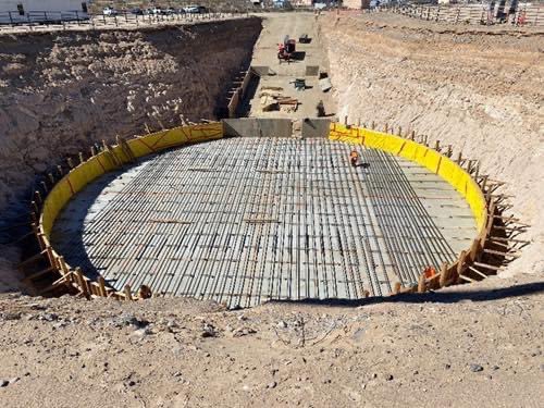 GoldstoneDSN's tweet photo. March 2022 update for the construction of antenna #DSS23 https://t.co/WGrkfyTByI