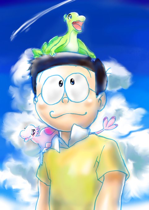 ドラえもんのび太の新恐竜のtwitterイラスト検索結果