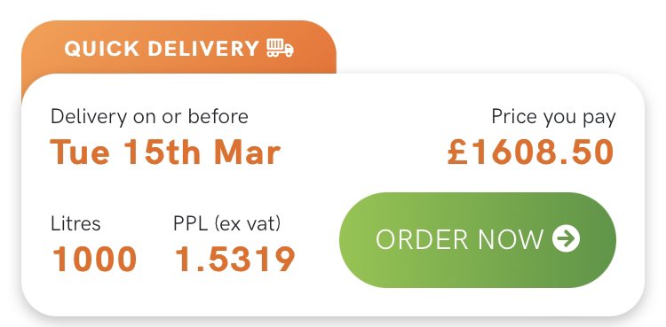 simoane_says's tweet photo. The cost of a small tank of heating oil in Nov 2020 was £276 -delivered the next day. 
Today the same amount £1608 

We urgently need heating oil capped and regulated 
#CostOfLivingCrisis 
#ruralcommunities   
@GuyOpperman 
@KwasiKwarteng 
@SkyNews 
@itvnews 
@BBCNews https://t.co/nsVAO170fW