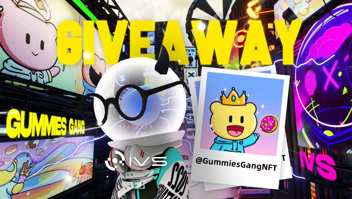 Infinite Virtual Space (@ivsprotocol) on Twitter photo 🏙️Infinite Virtual Space x Gummies Gang🍭
10x Gummies Whitelist🍪
discord.gg/RfaM8XkV (200 invites only)
🍿Like + RT
🍪Tag 3 Frens!
🥕Follow <a href="/GummiesGangNFT/">Gummies Gang 🍭</a> and <a href="/IVSProtocol/">Infinite Virtual Space</a>
24hrs 🍭 🏙️Infinite Virtual Space x Gummies Gang🍭
10x Gummies Whitelist🍪
discord.gg/RfaM8XkV (200 invites only)
🍿Like + RT
🍪Tag 3 Frens!
🥕Follow <a href="/GummiesGangNFT/">Gummies Gang 🍭</a> and <a href="/IVSProtocol/">Infinite Virtual Space</a>
24hrs 🍭