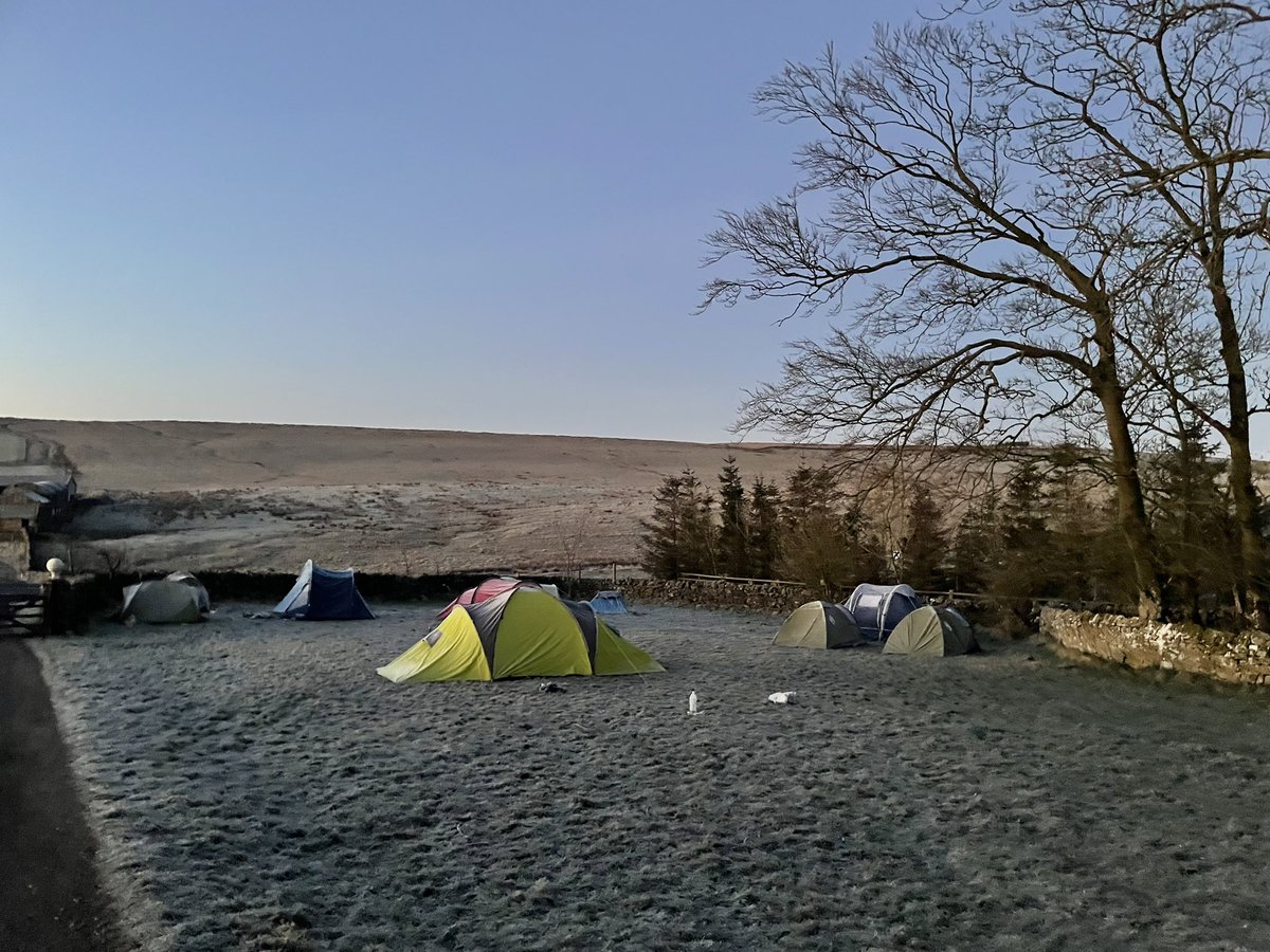 STLDDofE's tweet photo. Happy Saturday all. This time last week we were all defrosting across 2 campsites. 
Reminder that there’s still time for Year 9 to sign up and for Year 10 with letters (May trip) we have tents and stoves in school. Meetings start next week in DT6 - Year 12 letters to follow. https://t.co/03KiY0LjM1