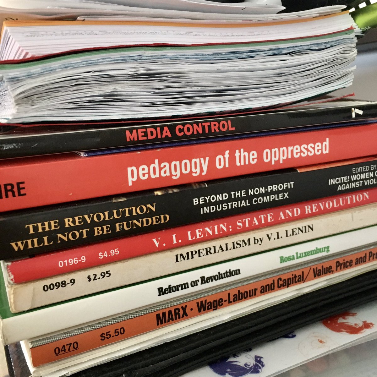 rdsathene's tweet photo. #RadLibs and other Nazi supporters telling me to read some theory. Other than law books, all I read is theory. Constantly. https://t.co/WfAuJf1rbm
