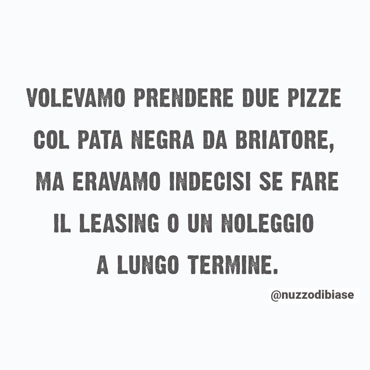 La ⏰ di Nuzzo Di Biase.