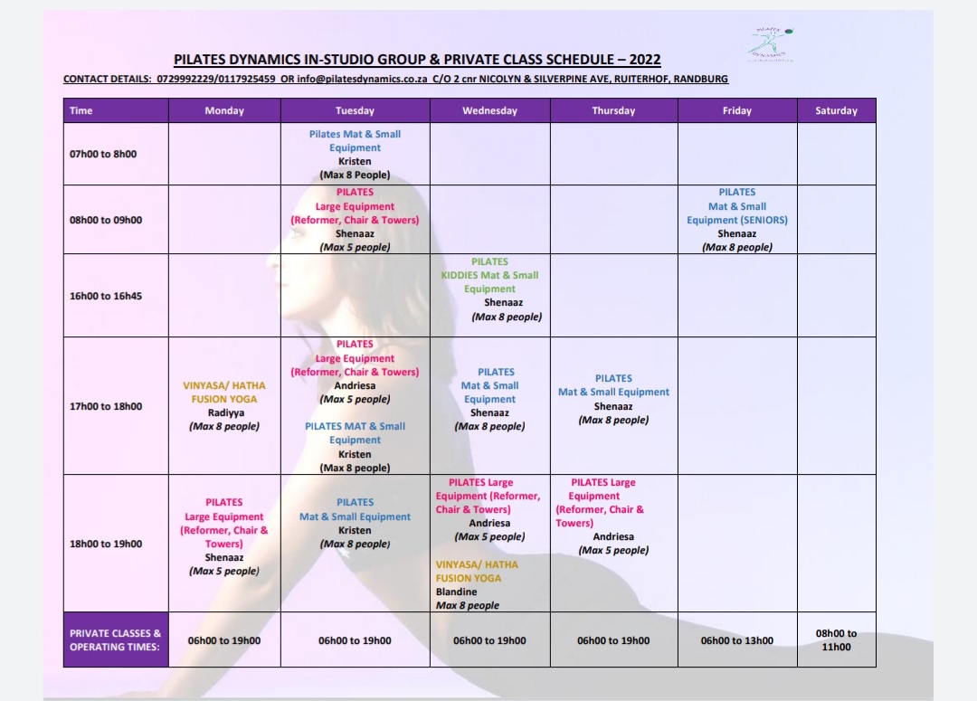 Pilates Randburg
