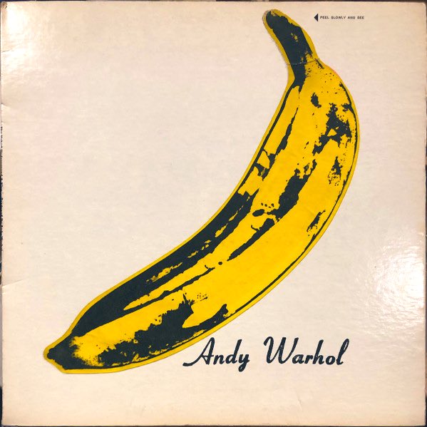 #ROTD in 1967. "The Velvet Underground &amp; Nico", the debut album by #thevelvetunderground 🍌#andywarhol #albumoftheday