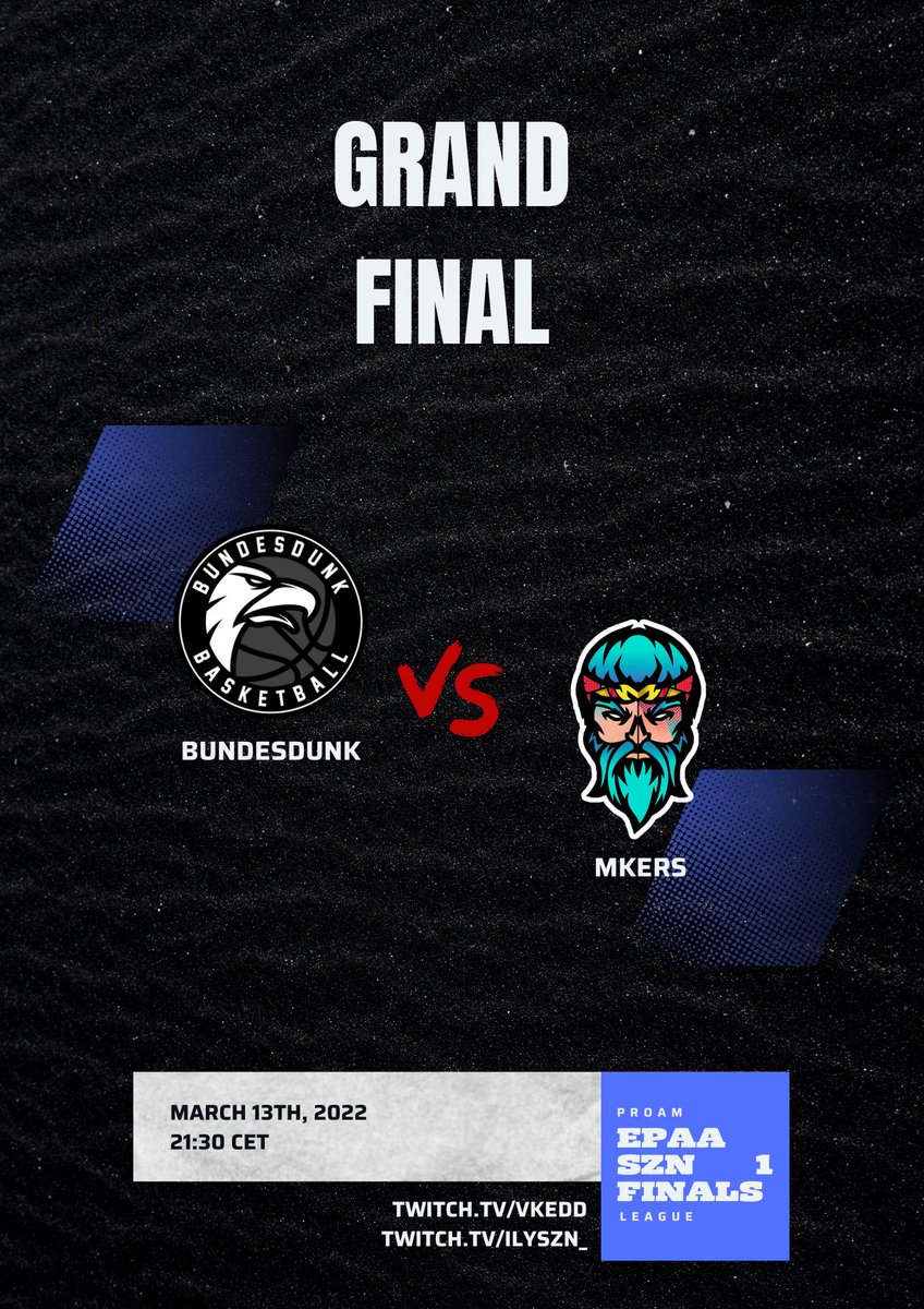 Don't miss this BO5 showdown to crown the season 1 champion tomorrow!