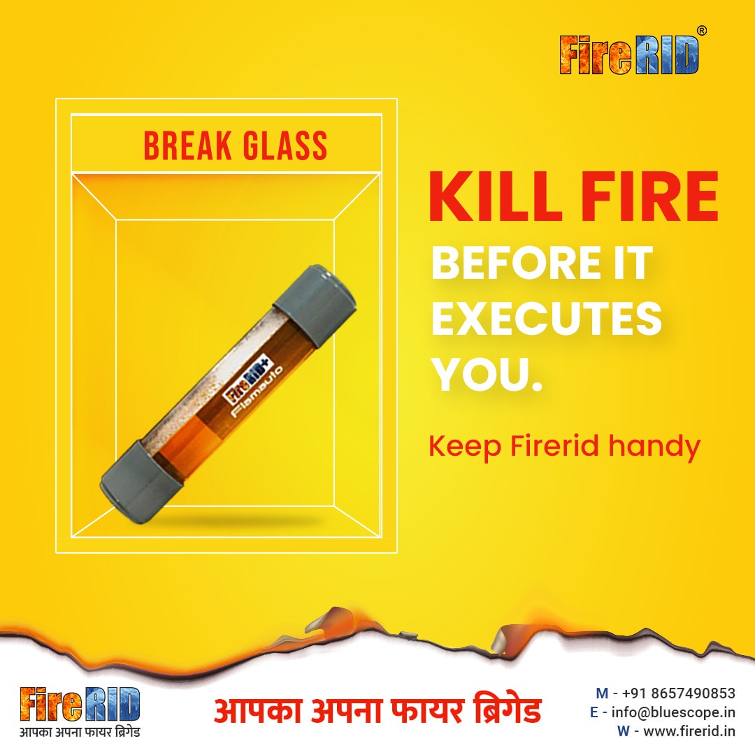 FireRID's tweet photo. A second's delay can end up spelling the difference between an accident and a devastation. 

Keep our FireRid Fire Extinguisher handy to ensure that you are never even a single second late. Install now!

#fire #fireRID #aimpickthrow #automaticfireextinguisher #ecofriendly https://t.co/FFtGyxkR5e