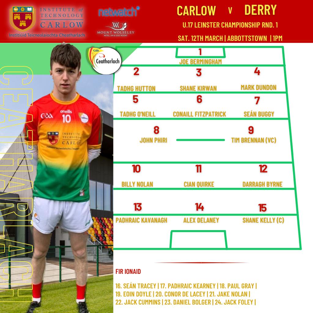 Carlow GAA on Twitter
