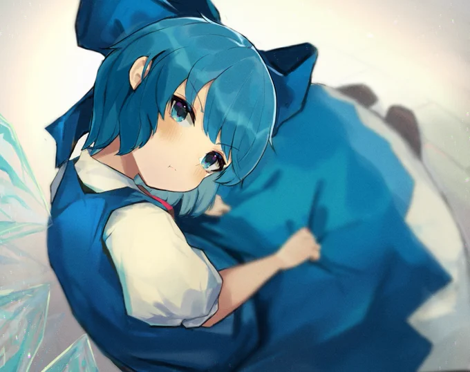 むくれチルノ 