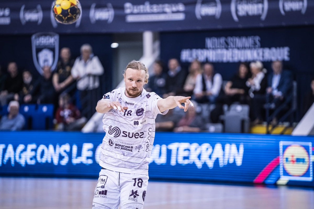 IstresHB's tweet photo. #DUNIST Score final 3️⃣1️⃣ - 2️⃣2️⃣
Istres n'a pas pris de point sur les terres de Dunkerque hier soir.
Statistiques 👉 https://t.co/SQQvlUaBE6
On vous attend nombreux le samedi 26 mars pour la réception de Toulouse, billetterie ouverte 👌
📸 USDK https://t.co/QZQ0LCxuTi