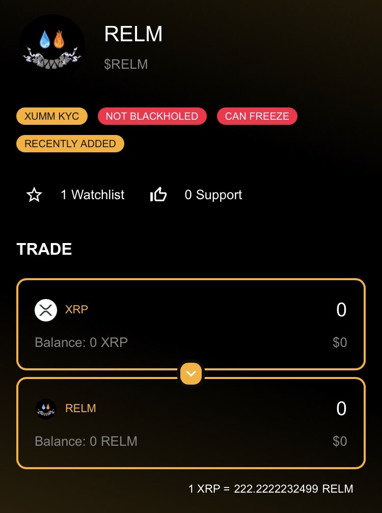RealELementuM's tweet photo. $RELM is now Listed in @xrplcoins 🚀🚀🚀

Next Listing Will be on @onXRPdotcom 🔥💦🌪🍃

Where would be @RealELementuM next listing? Any Suggestions? Comment down below 👇👇👇 https://t.co/ge8TBX3G10