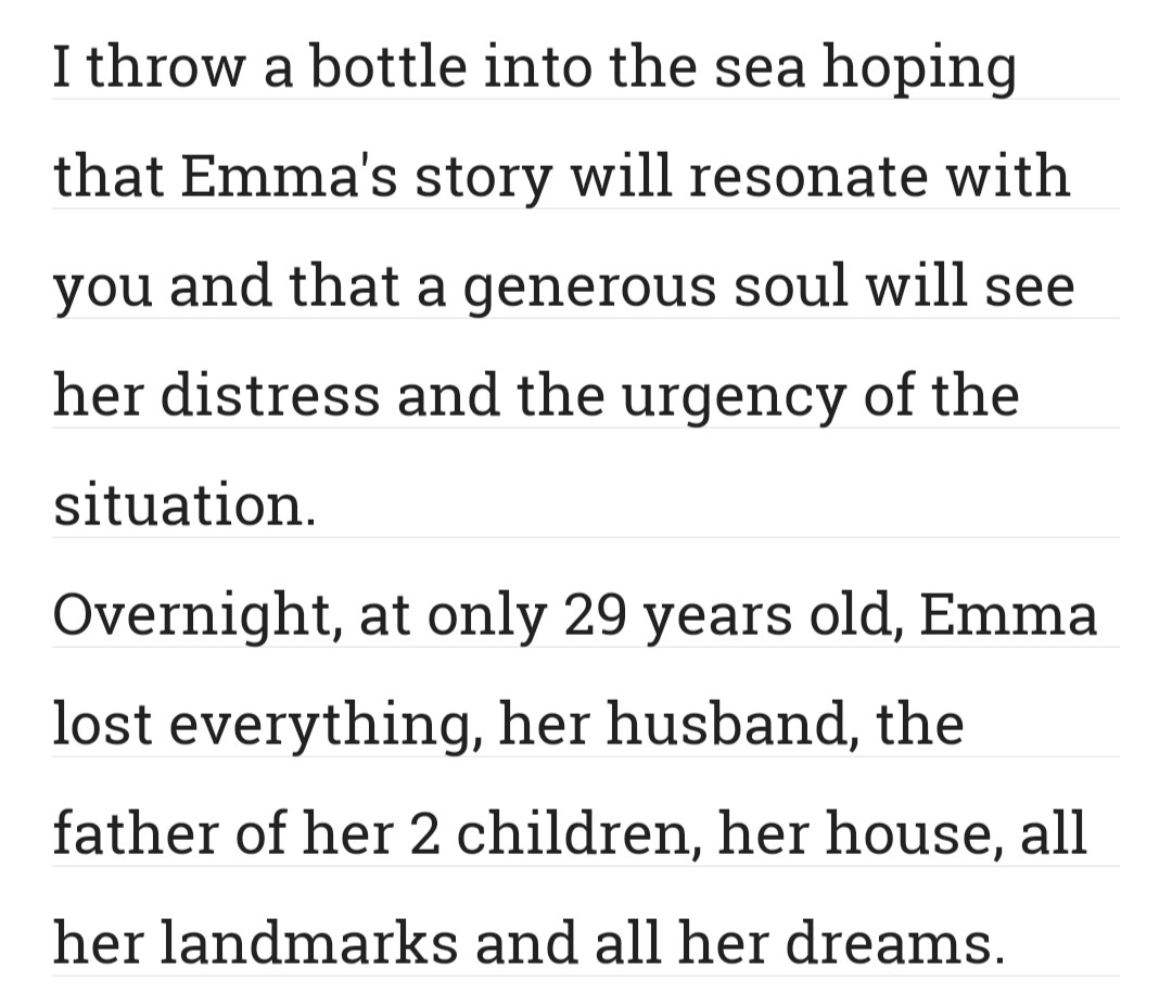 Emmah81's tweet photo. Je compte sur vous, sur votre bonté 🤗♥️
Partagez au max svp 🙏 
#Charity #TwitterPhilanthropy https://t.co/Sy6ZyZ82SP
