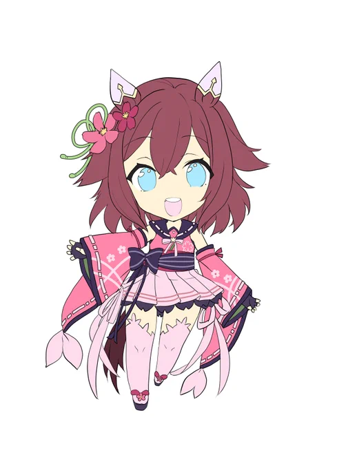 チヨちゃん パーツ分けした 