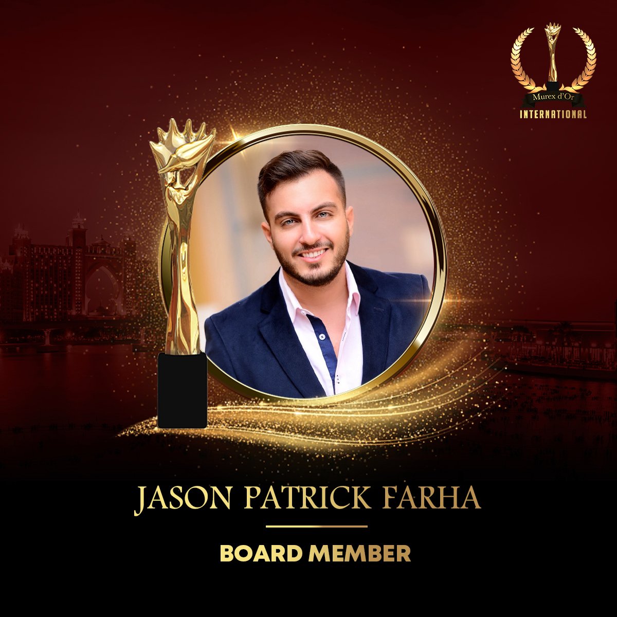 murexdor's tweet photo. Co-Founder of IMaster Digital Agency
Digital Media Agency Specialized in Celebrity Endorsement in MENA Region

@JasonPatrlck @iMasterDigital

#MurexDOrInternational 
#MurexDOrDubai
#MurexDOr https://t.co/xgzLkpga5N