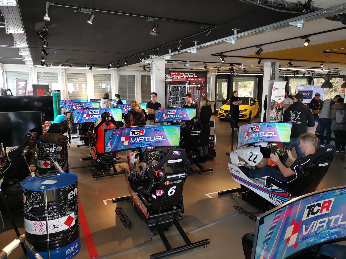 SimracingGP's tweet photo. We're in Zurich for the Grand Finale of the TCR Virtual competiton. This winner gets an official test in a TCR car!

Catch the stream from 14:00 UTC https://t.co/v2kltVApxn

#esports #tcrvirtual https://t.co/rxLYyhpc5k