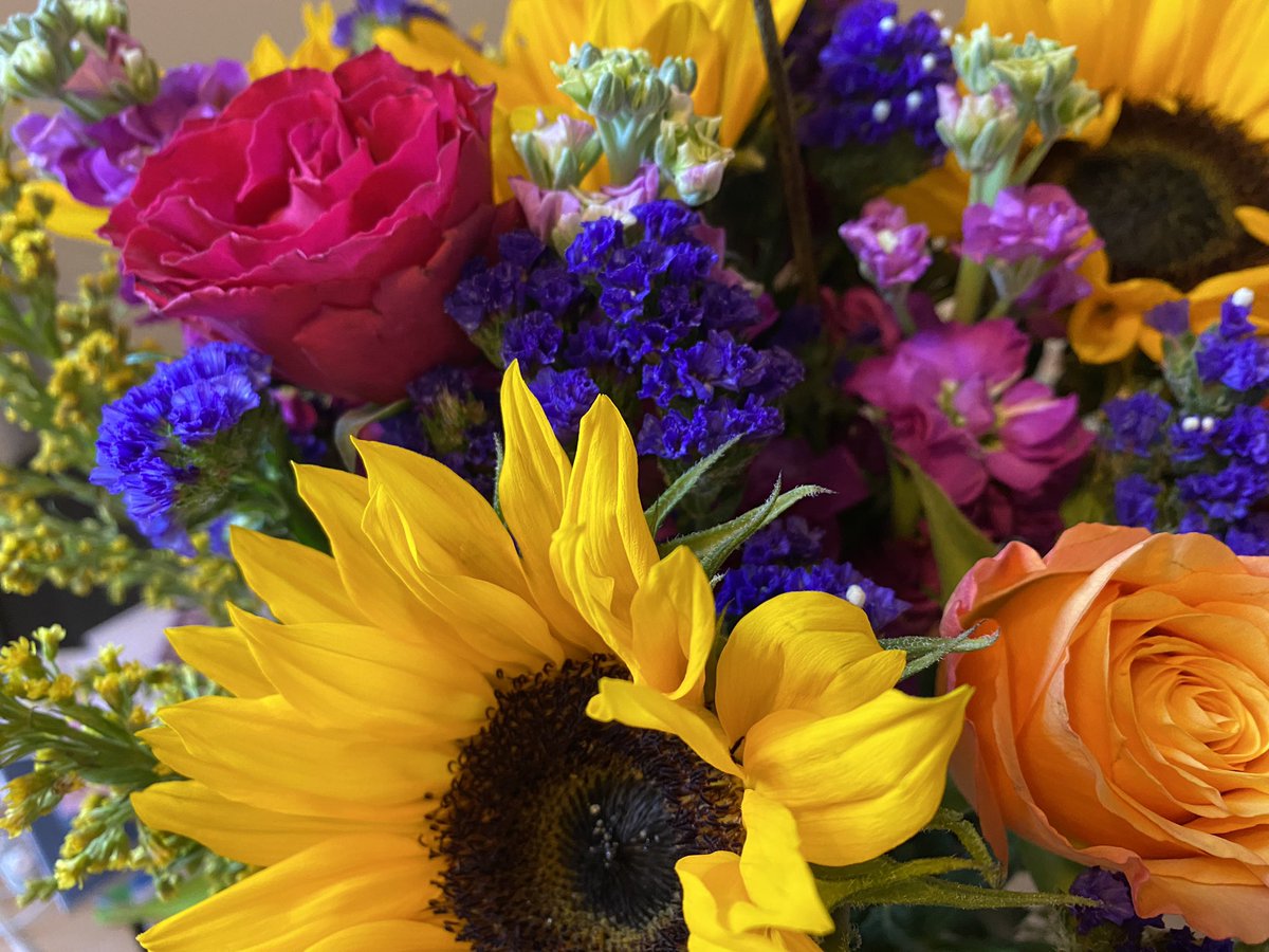 Bought a big bunch of flowers this week for absolutely no reason at all and it might be one of the kindest things I’ve ever done for myself 🌻