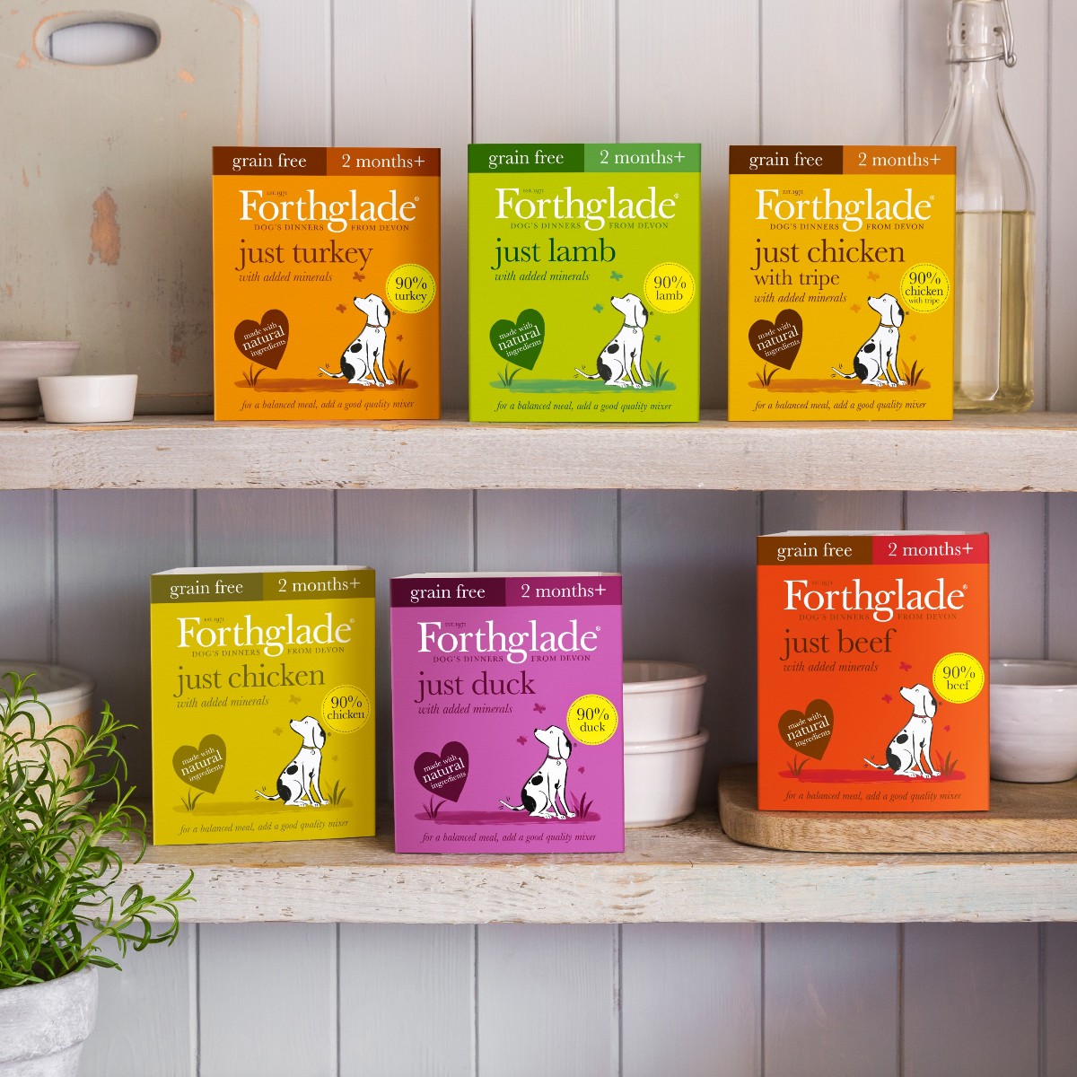Forthglade's tweet photo. A well-stocked Forthglade #shelfie πΆ
Which is your pup's favourite? π
#NaturalPetFood #NaturalDogFood #DevonMade https://t.co/ICWyCj72tB