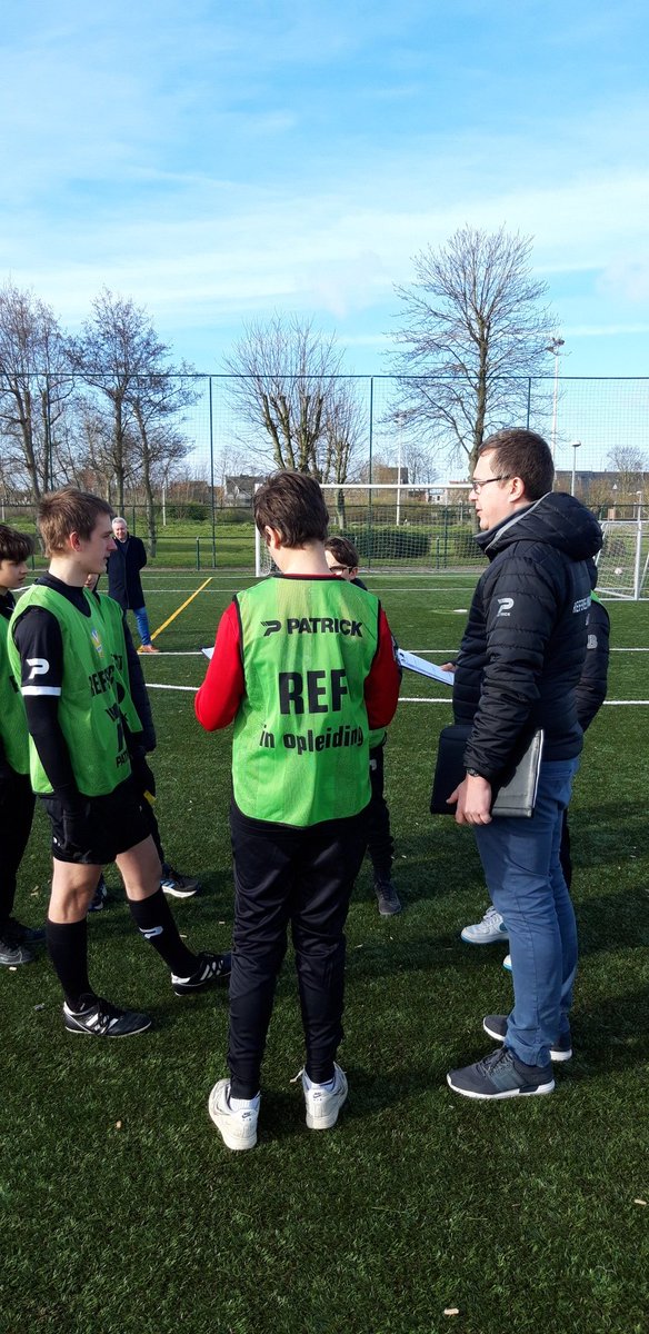 EngelsPascal's tweet image. Referee Youth Academy in Blankenberge. #norefnogame @Voetbal_VL @rbfa2787