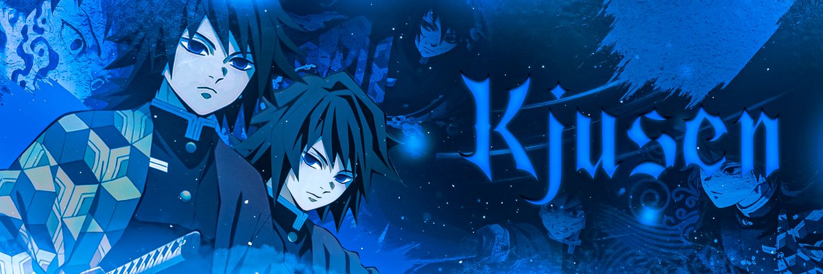 Giyu Tomioka header for @kjusenfn - reweets and likes would be