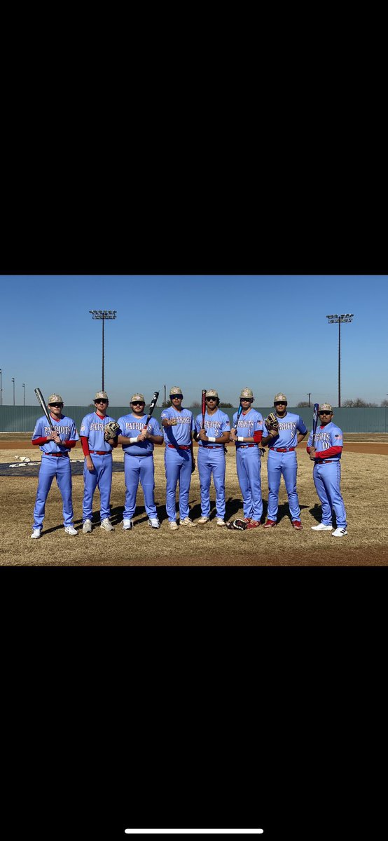 🚨GAME DAY 🚨

Your Patriots take on College of the Ozarks this weekend for a 4 game series with first pitch being thrown at 12:00 noon today.