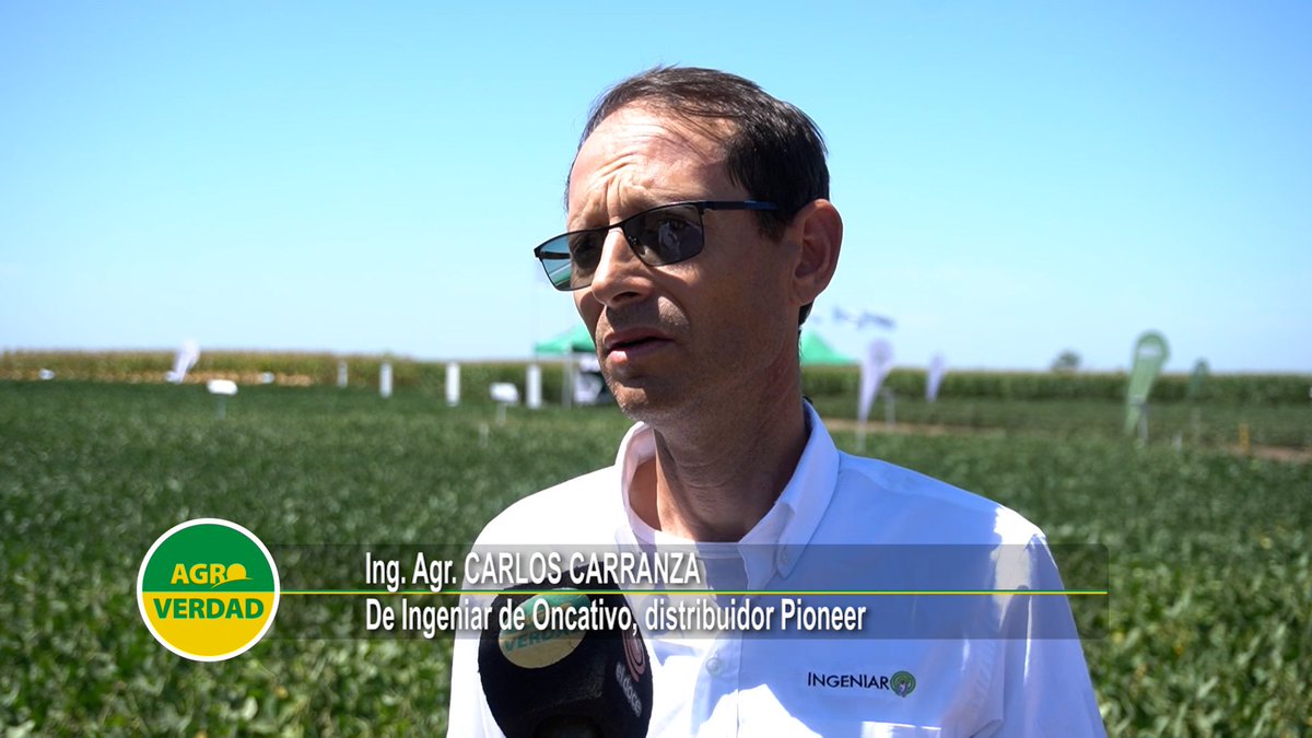 Agroverdad's tweet photo. #AlmuerzoyVeoAgroverdad📺 

ESTE SABADO a las 12:30hs por @ElDoce Tv de Córdoba, el 135 de DirecTv y https://t.co/ws8lMneuId

Maíces Hiper Precoces y Tecnología Enlist en soja y maíz, en jornada de Pioneer en Bengolea. Carlos Carranza y los ensayos en el Centro de Córdoba https://t.co/Jt9hkHnz8A