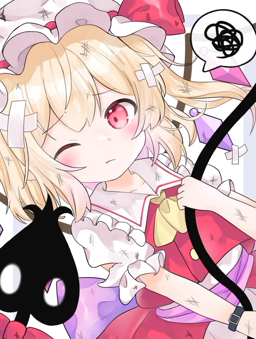 #絵柄が好みっていう人にフォローされたい 
もふもふふらんどーる(  * ' ꒳ ' ) 