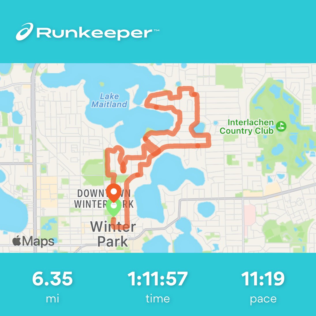 BazTastic77's tweet photo. Done! #wprr #winterpark10k https://t.co/6UpqtAsdZ9