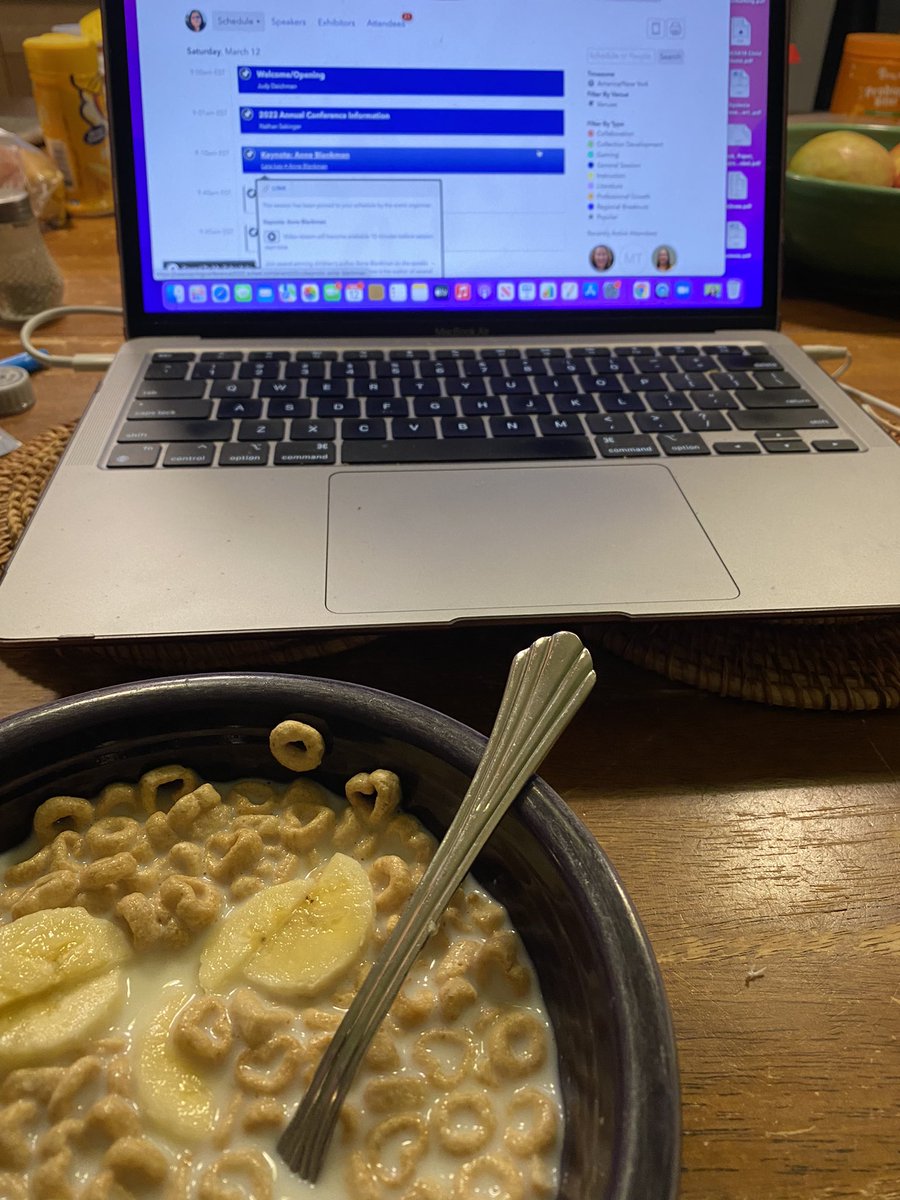 Enjoying my HN Cheerios as I wait for #VAASL Spring Regional to begin. #nnps