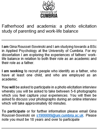 UoC Psychology (@uoc_psychology) on Twitter photo Dissertation study request! Dissertation study request!