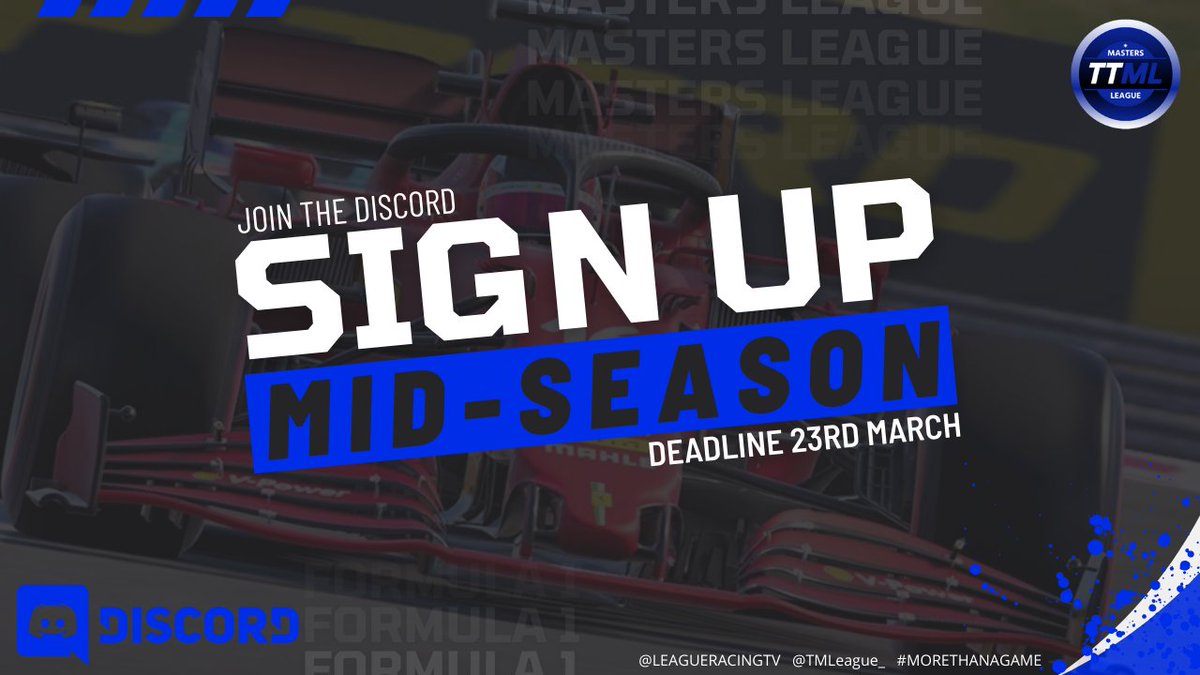 The Masters League 🏁 tweet media