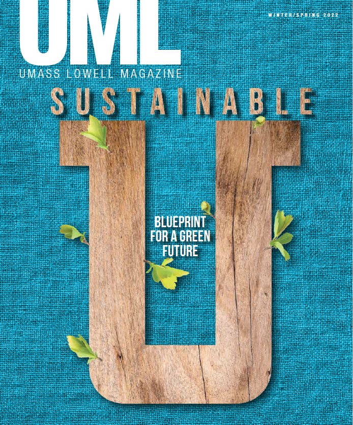 Great to see this hitting <a href="/UMLowellAlumni/">UML Alumni</a> mailboxes this week. Entire <a href="/UMassLowell/">UMass Lowell</a> community invested - partnerships the name of the game. Blueprint for a green future - more at uml.edu/sustainability
