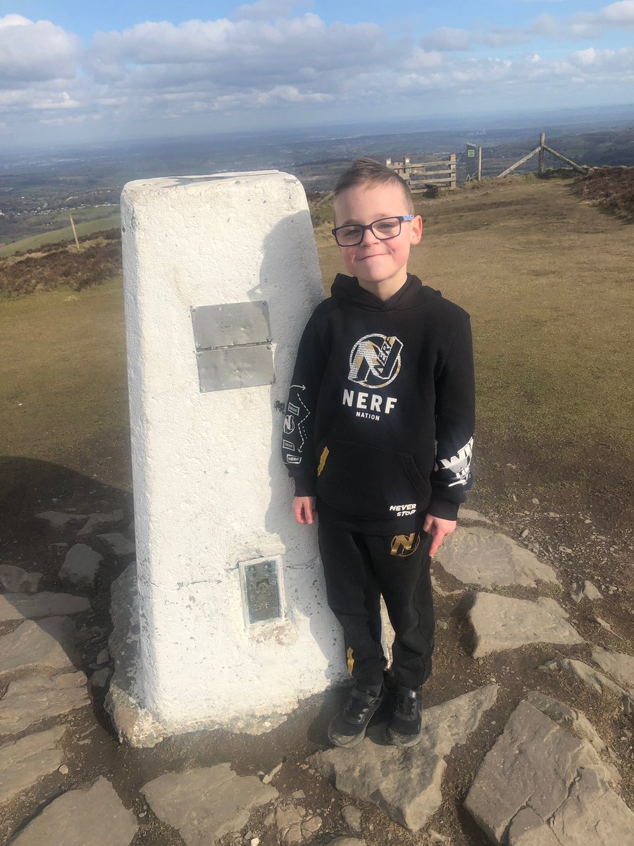 shellya24's tweet photo. @PCPPenguins cayden went up moel famau today https://t.co/yFCMyXO9eb